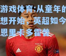 爱游戏体育:从童年的梦想开始，英超如今在乔恩里卡多霍普
