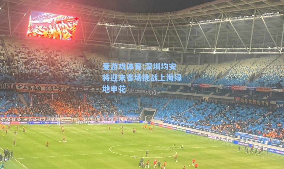 爱游戏体育:深圳均安将迎来客场挑战上海绿地申花